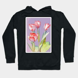 Pink Flower, Beautiful Flowers Hoodie